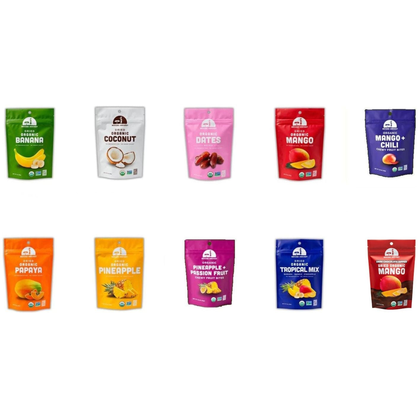 Dried Fruit 10 Flavor Pack (Organic)