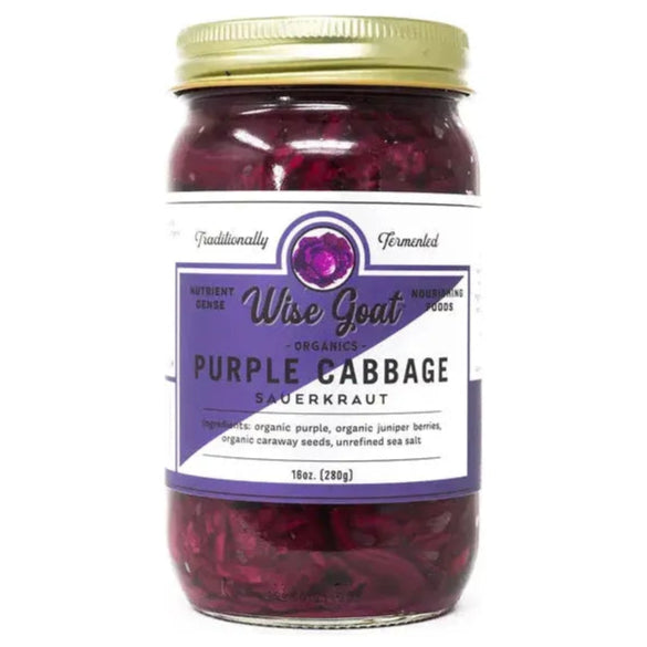 Purple Cabbage Kraut (Organic)