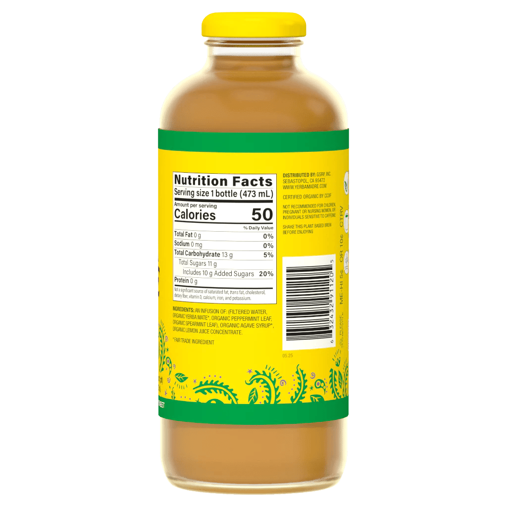 Yerba Madre Tereré Mint in Glass (Organic)