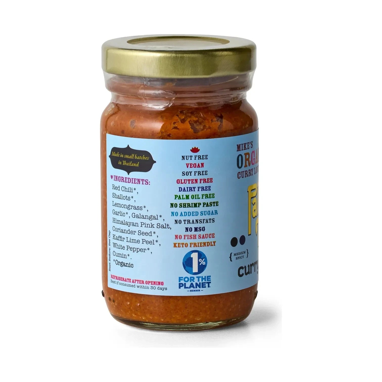 Panang Thai Curry Paste (Organic)