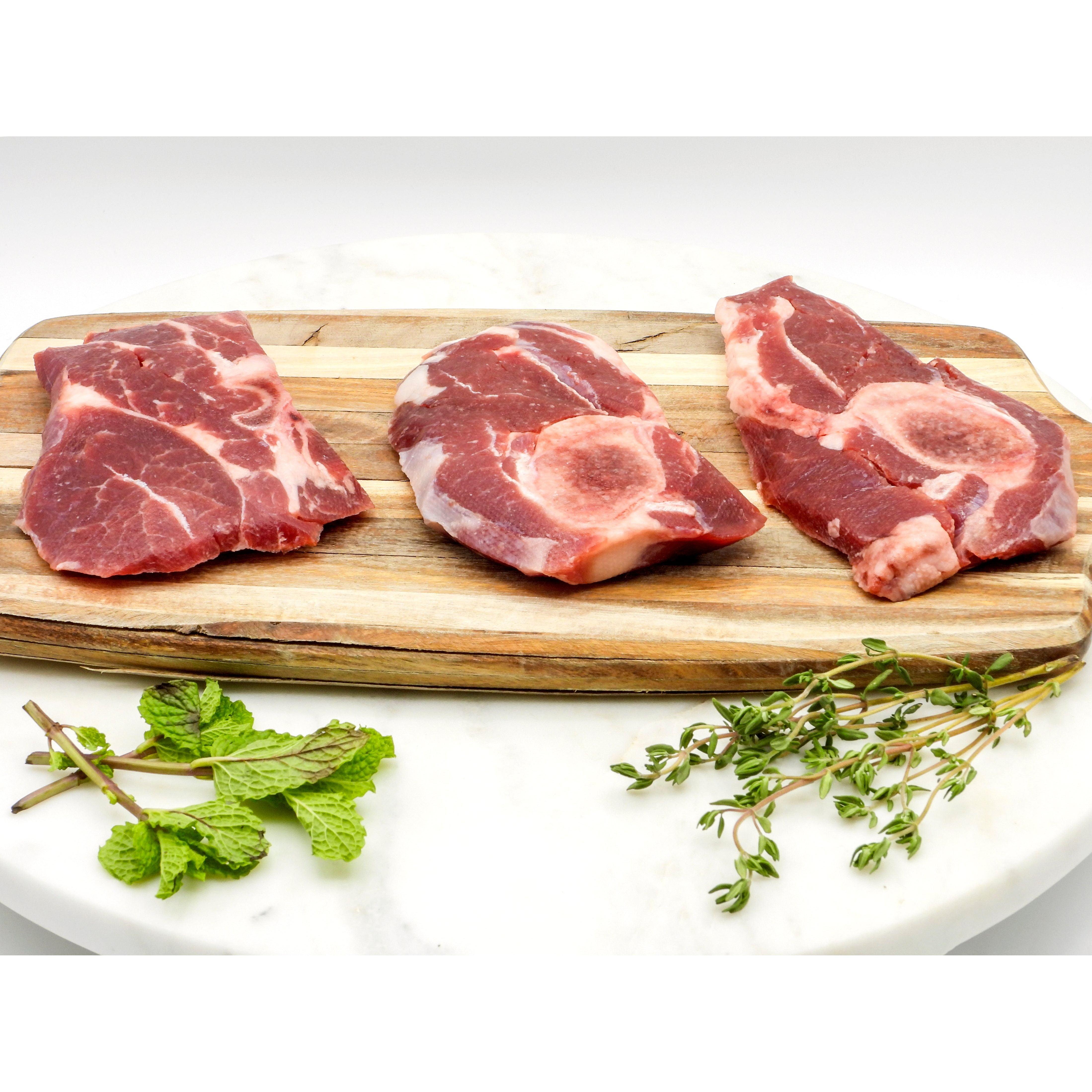 100% Grassfed Boer Goat Shoulder Steak Bone-in - Nutrient Farm