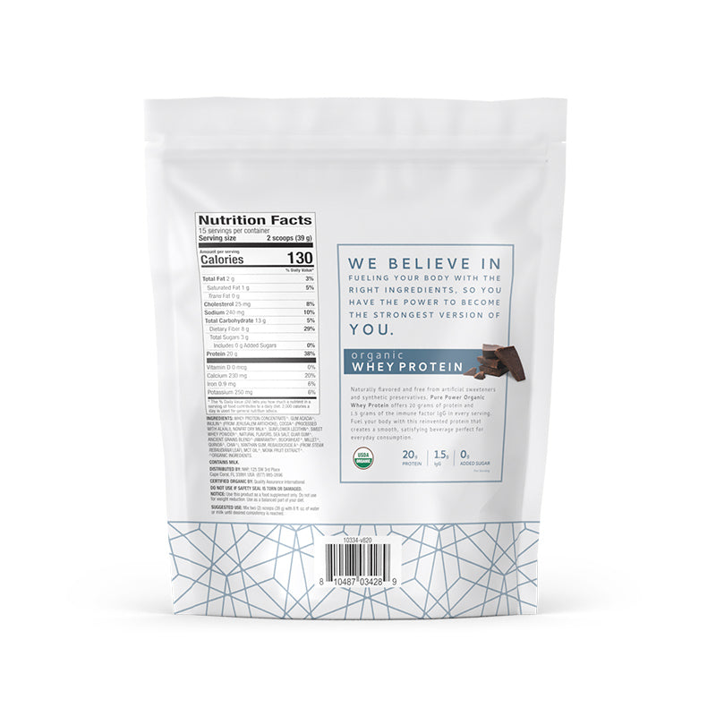 Whey Protein - Chocolate (Organic)
