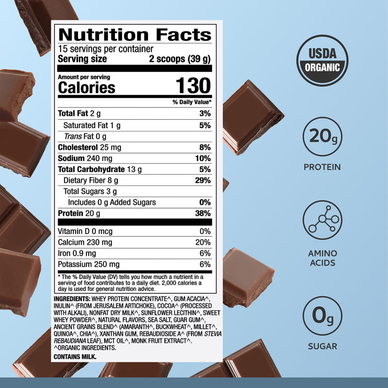 Whey Protein - Chocolate (Organic)