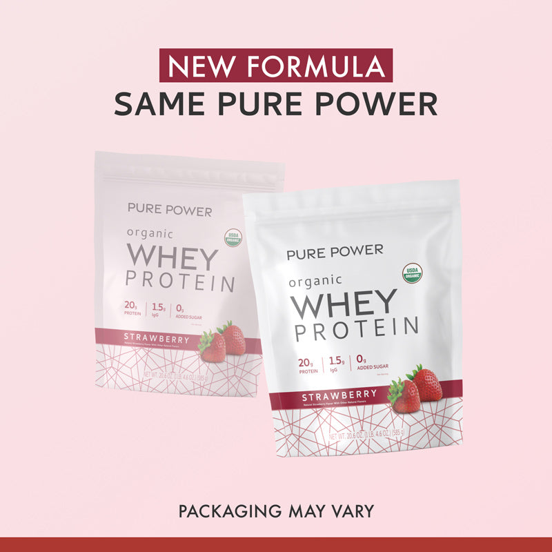 Whey Protein - Strawberry (Organic)