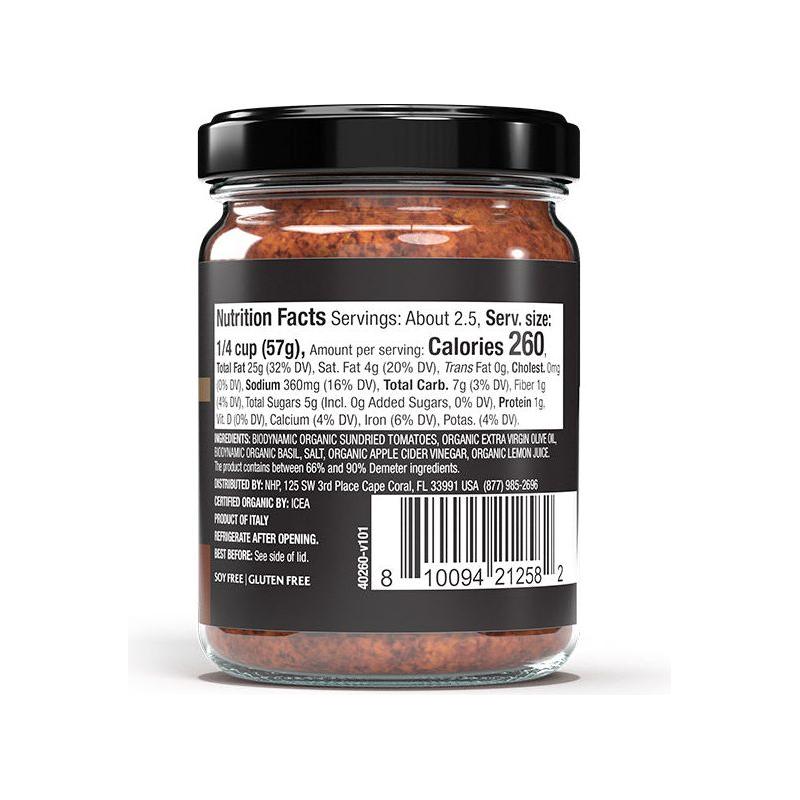 Sundried Tomato Pesto (Biodynamic Organic)