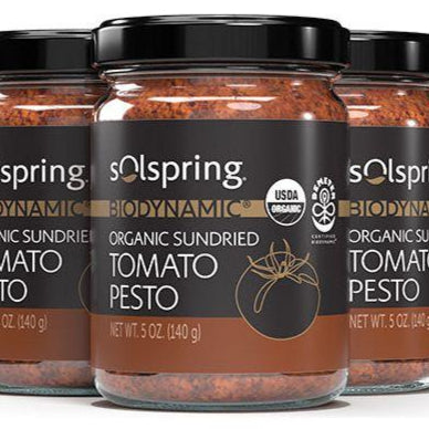 Sundried Tomato Pesto (Biodynamic Organic)