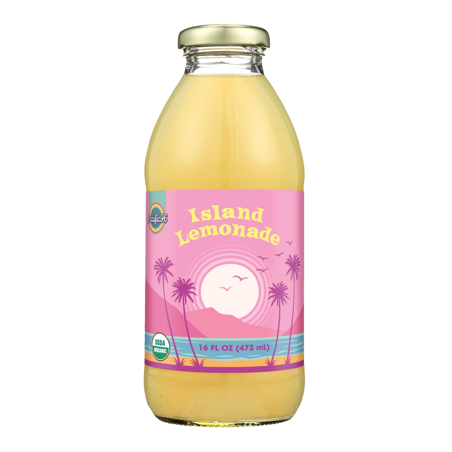 Island Lemonade in Glass (Organic)