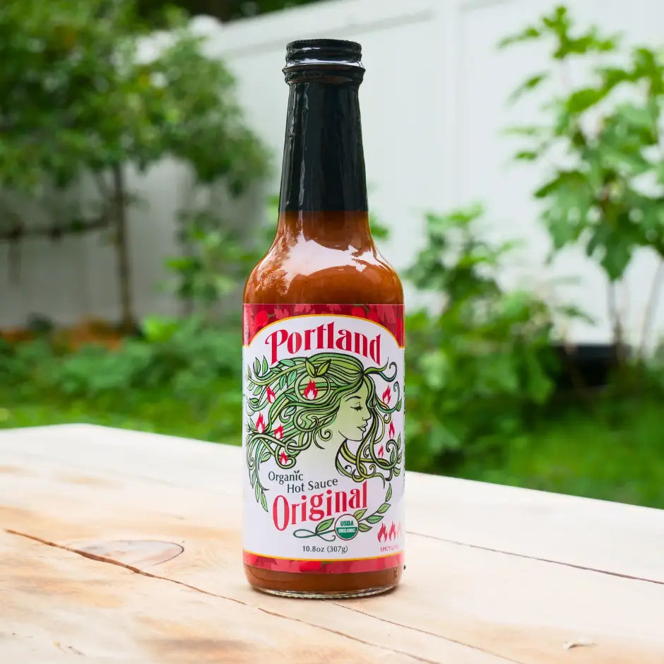 Hot Sauce 14oz Glass Bottle (Organic)