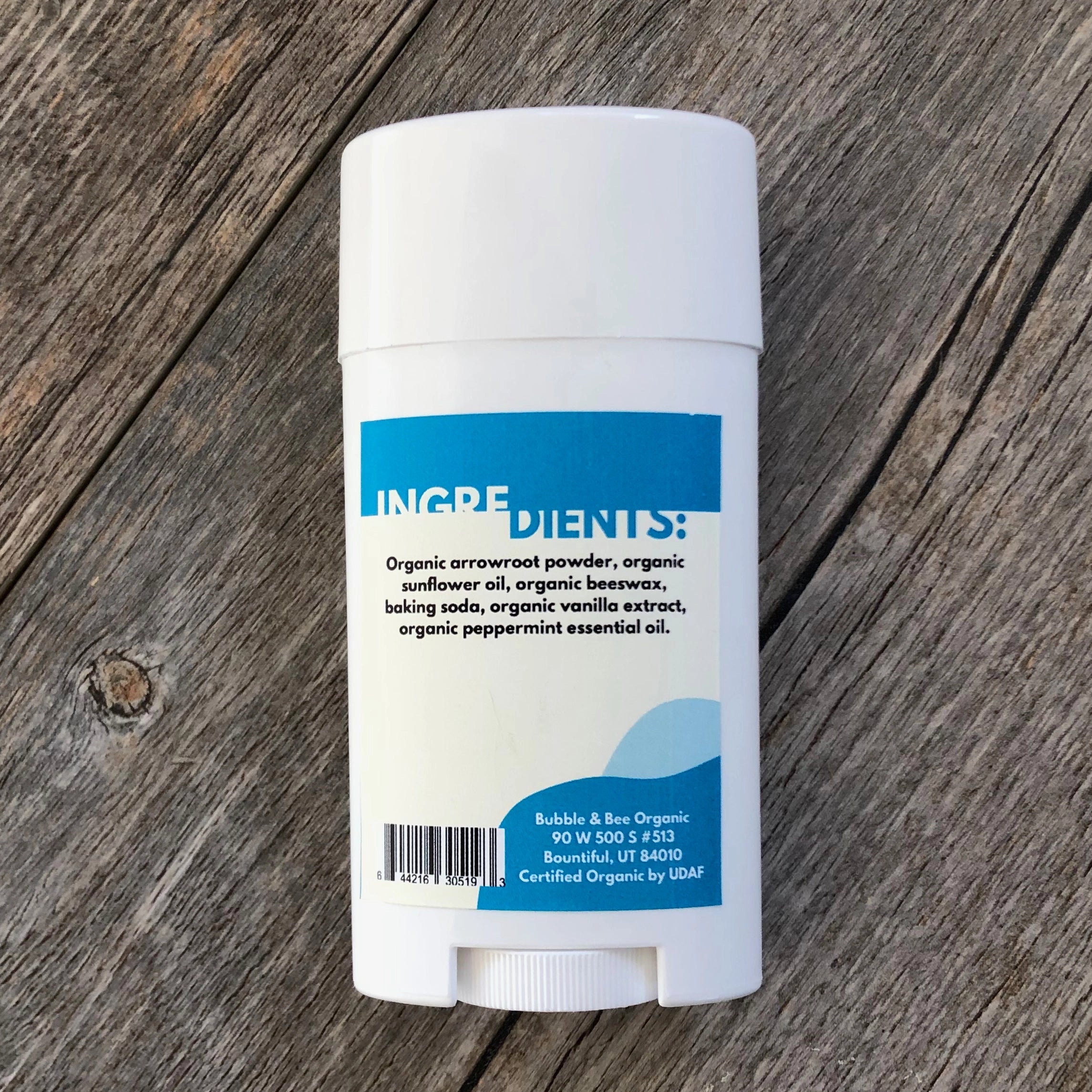 Deodorant Peppermint Vanilla (Organic)