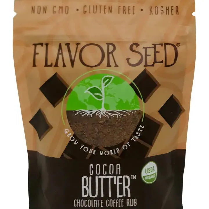 Cocoa Butter Chocolate Coffee BBQ Dry Rub (Organic)