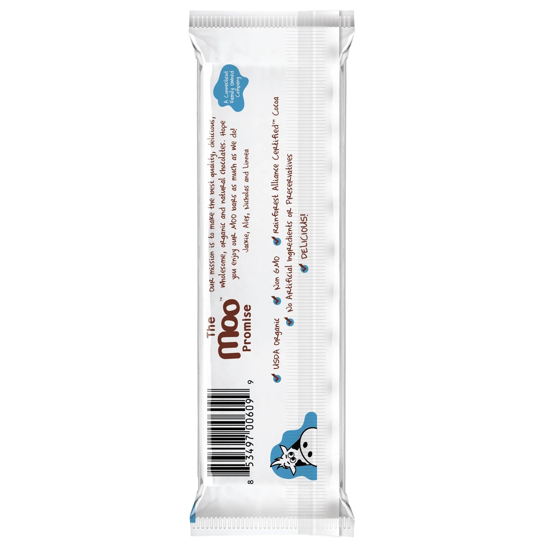 Creamy Milk & Milk Chocolate Large Bar (Organic)