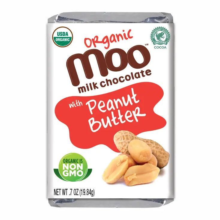 Peanut Butter & Milk Chocolate Mini Bar (Organic)