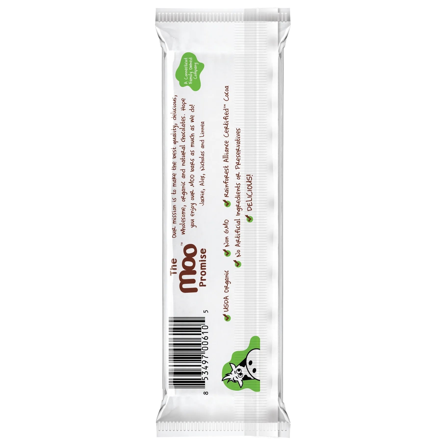 Rice Crisps & Milk Chocolate Large Bar (Organic)