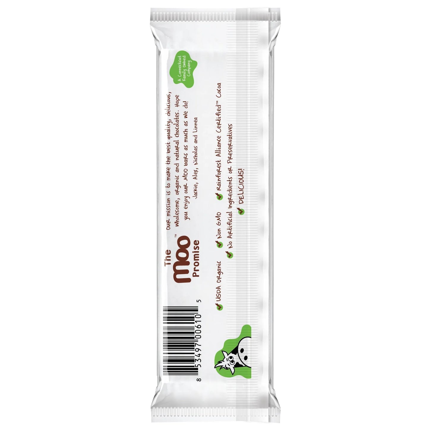 Rice Crisps & Milk Chocolate Large Bar (Organic)