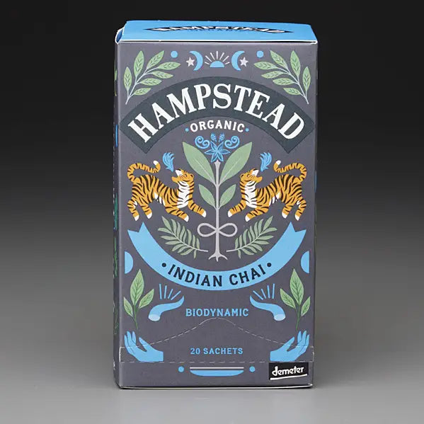 Indian Chai 20 Teabags (Biodynamic Organic)
