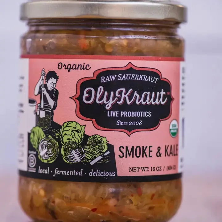 Sauerkraut Smoke & Kale (Organic)