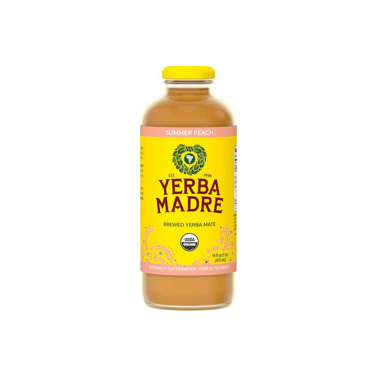 Yerba Madre Tereré Summer Peach in Glass (Organic)