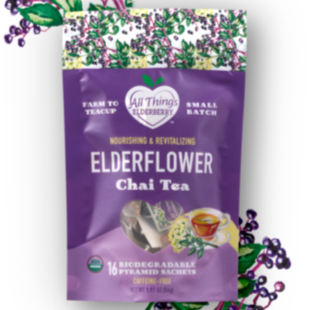 Elderflower Chai Tea, Organic