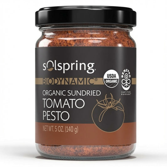 Sundried Tomato Pesto (Biodynamic Organic)