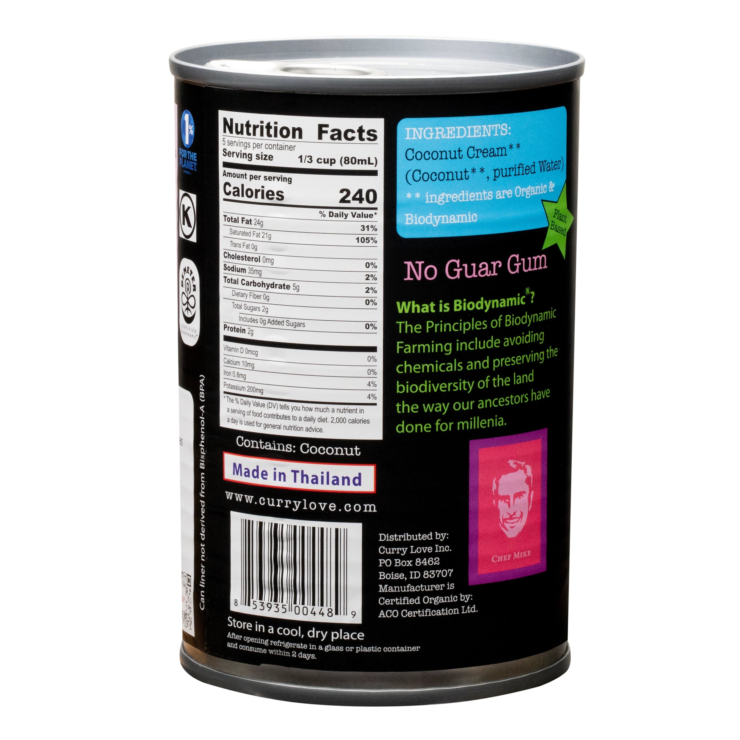 Coconut Cream (Biodynamic, Organic)