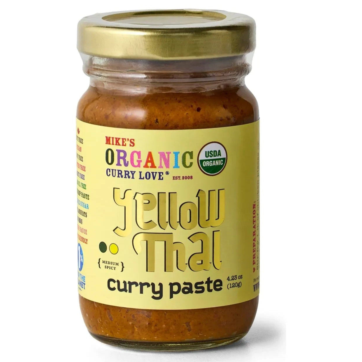 Yellow Thai Curry Paste (Organic)