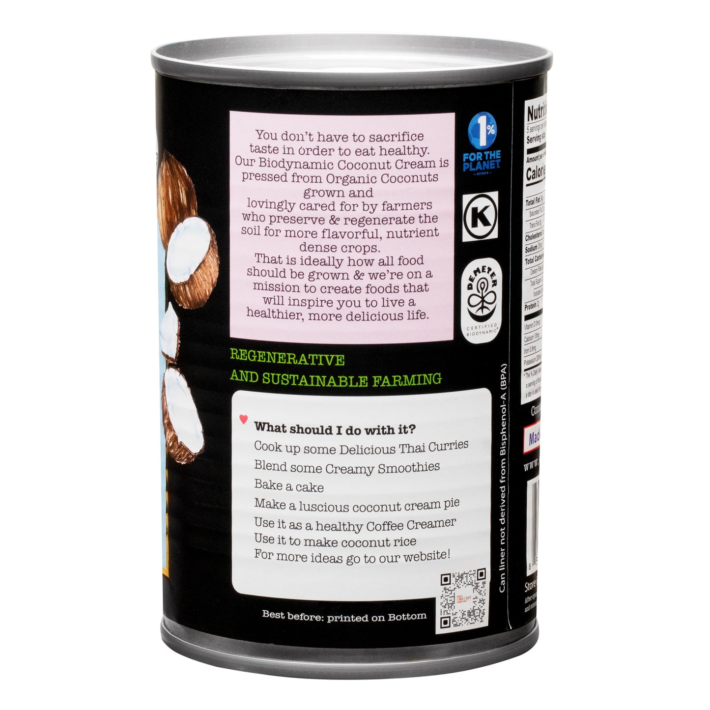 Coconut Cream (Biodynamic, Organic)