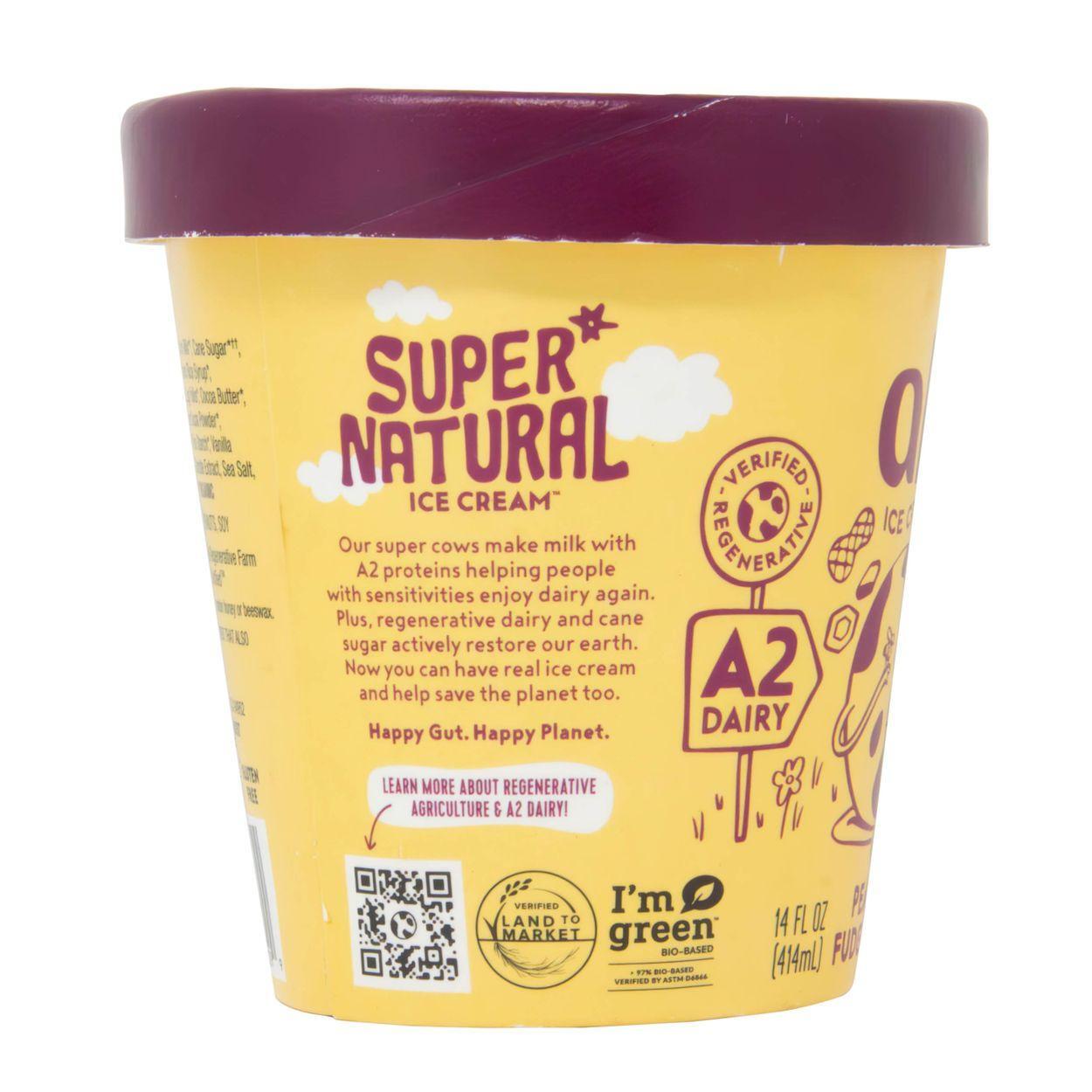 Peanut Butter Fudge Honeycomb Ice Cream (Organic Grassfed A2)