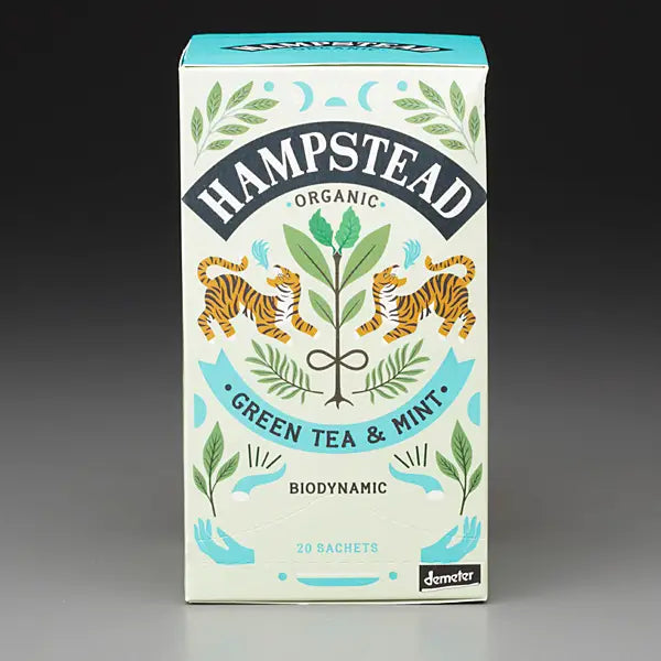 Biodynamic Tea Farm Green Tea & Mint 20 Teabags (Biodynamic Organic) – Nutrient Farm
