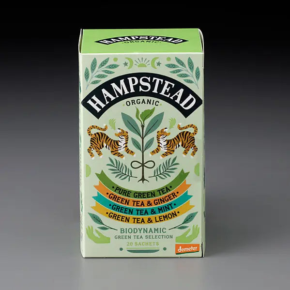 Green Tea Selection Pack 20 Teabags (Biodynamic Organic)