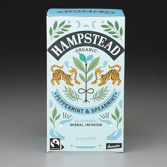 Peppermint & Spearmint 20 Teabags (Biodynamic Organic)