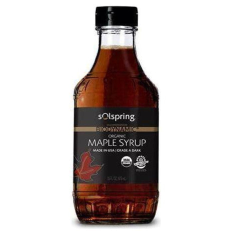 Solspring Maple Syrup, In - Conversion Biodynamic® Organic - Nutrient Farm