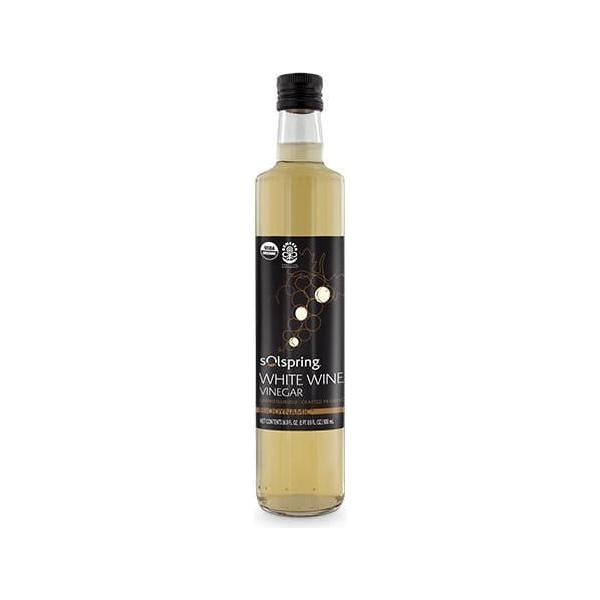 Solspring® White Wine Vinegar, Biodynamic® Organic - Nutrient Farm